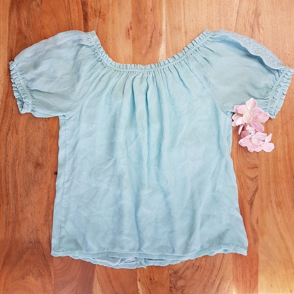 🌏 BIBA • Mulberry Silk Boho Top • Sz 42 - Picture 5 of 16